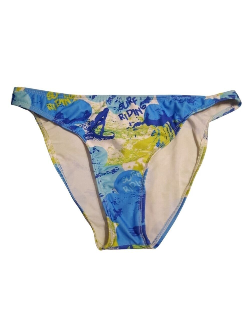 No Boundaries Multicolored Bikini Bottom Large